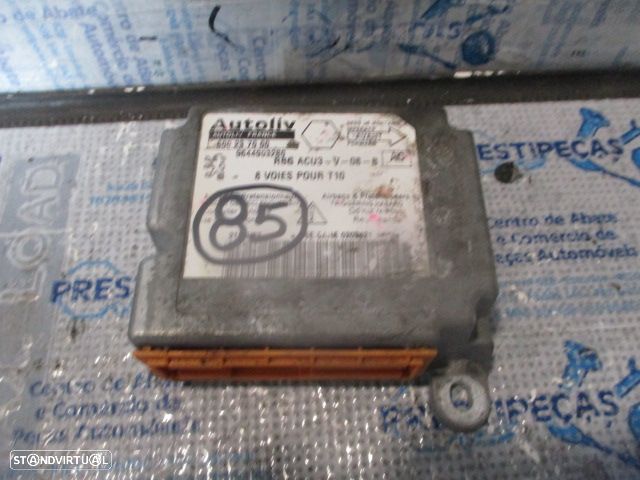 Kit Airbags 9642928880  96441166ZR  600237000  9644903280  96361057XX  96361056XX    PEUGEOT 206 2002 1.4I 75CV 3P CINZA SEM TABLIER - 11