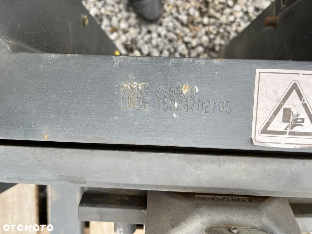 Pozycjoner wideł LINDE H35 1202 KAUP 3.5T466 TRIPLEX ID OS1809 - 5