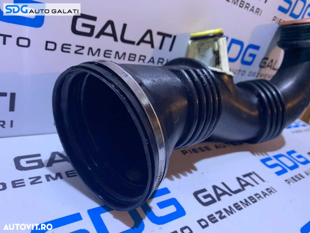 Conducta Teava Admisie Turbina Turbosuflanta Citroen Berlingo 1.6 HDI 2004 - 2008 Cod 9687883780 - 2
