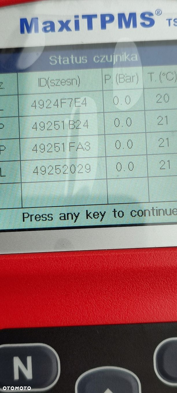 Czujniki Ciśnienia Kół Tpms Oryg. Ford Focus Fiesta Mondeo EV6T-1A180-DC - 8