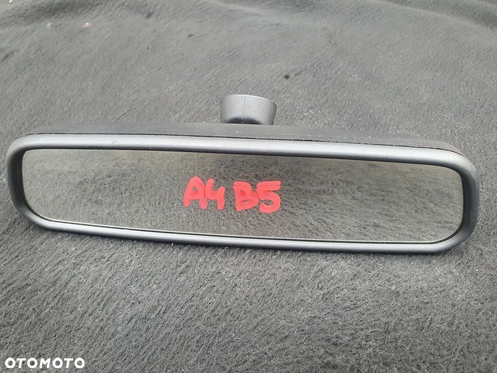 LUSTERKO WEWNĘTRZNE AUDI A4 B5 B6 CZARNE POSIADAM 2 SZT E1010590 - 1