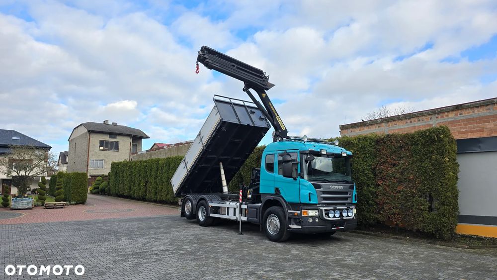 Scania P400 6x2 HDS Palfinger PK18002EH+KIPERR