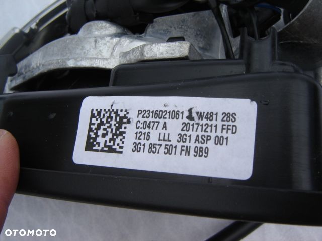 VW PASSAT LUSTERKO LEWE KAMERA 3G1857501 FN - 2