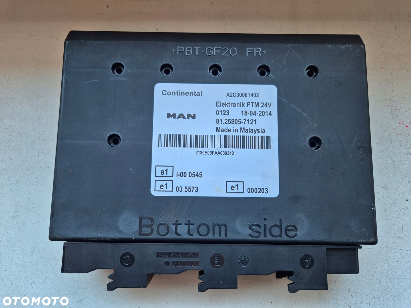 STEROWNIK KOMPUTER MODUŁ PTM MAN TGL TGM 81258057121 - 1
