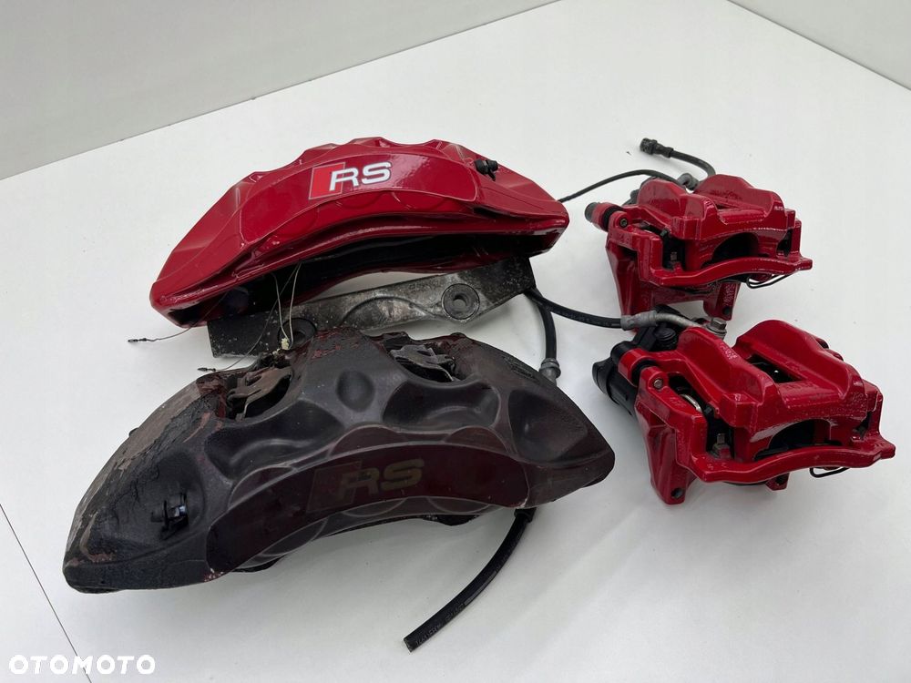 AUDI RS3 8Y ZACISKI PRZÓD TYŁ KOMPLET 83A615105M 83A615106M - 8