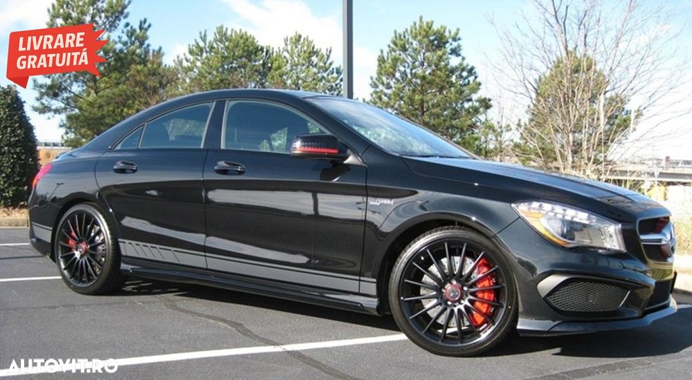 Set Stickere Capota Plafon Portbagaj si Laterale Gri Inchis Mercedes CLA W117 C117- livrare gratuita - 12