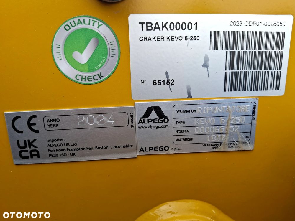 Alpego CRAKER K-EVO 5-250 - 2