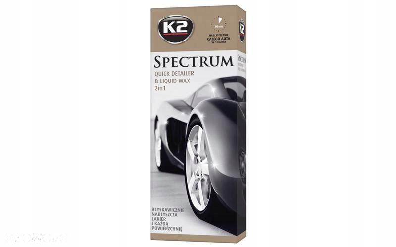 k2 spectrum wosk syntetyczny 700ml (z mikrofibrą) - 2