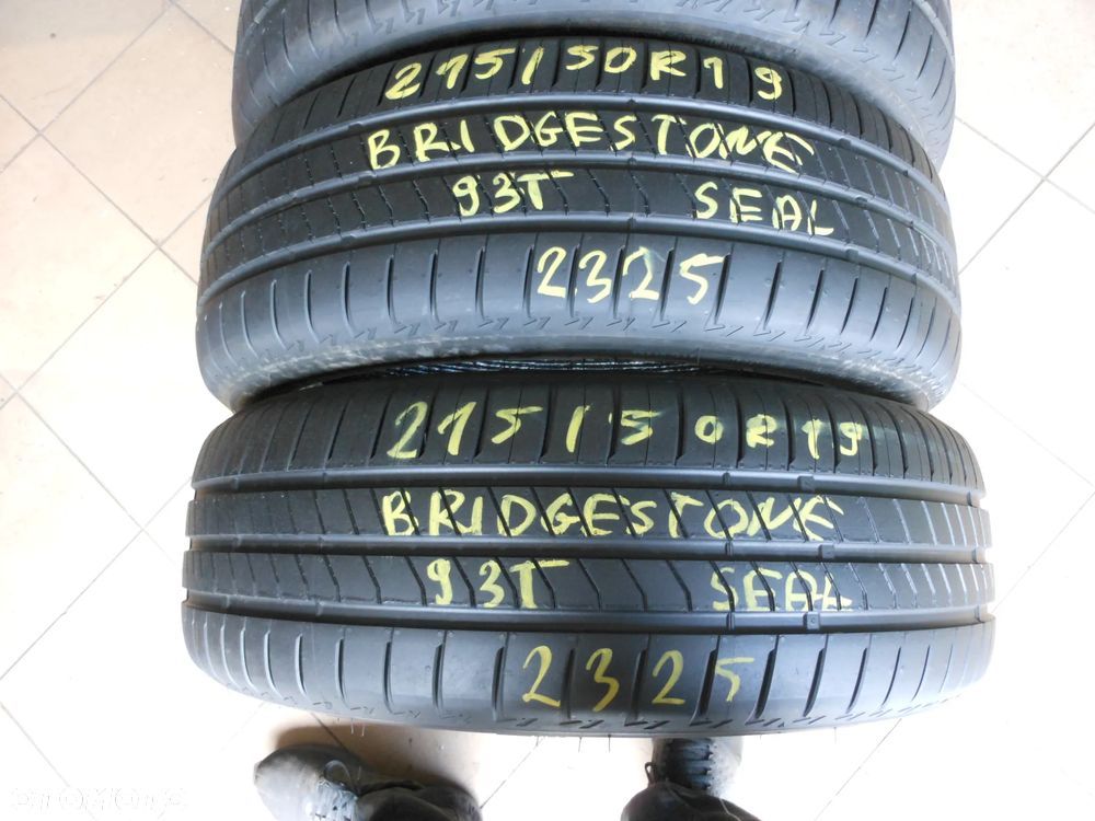 Opony 215/50r19 bridgestone turanza eco demo jak nowe  komplet lato seal - 2