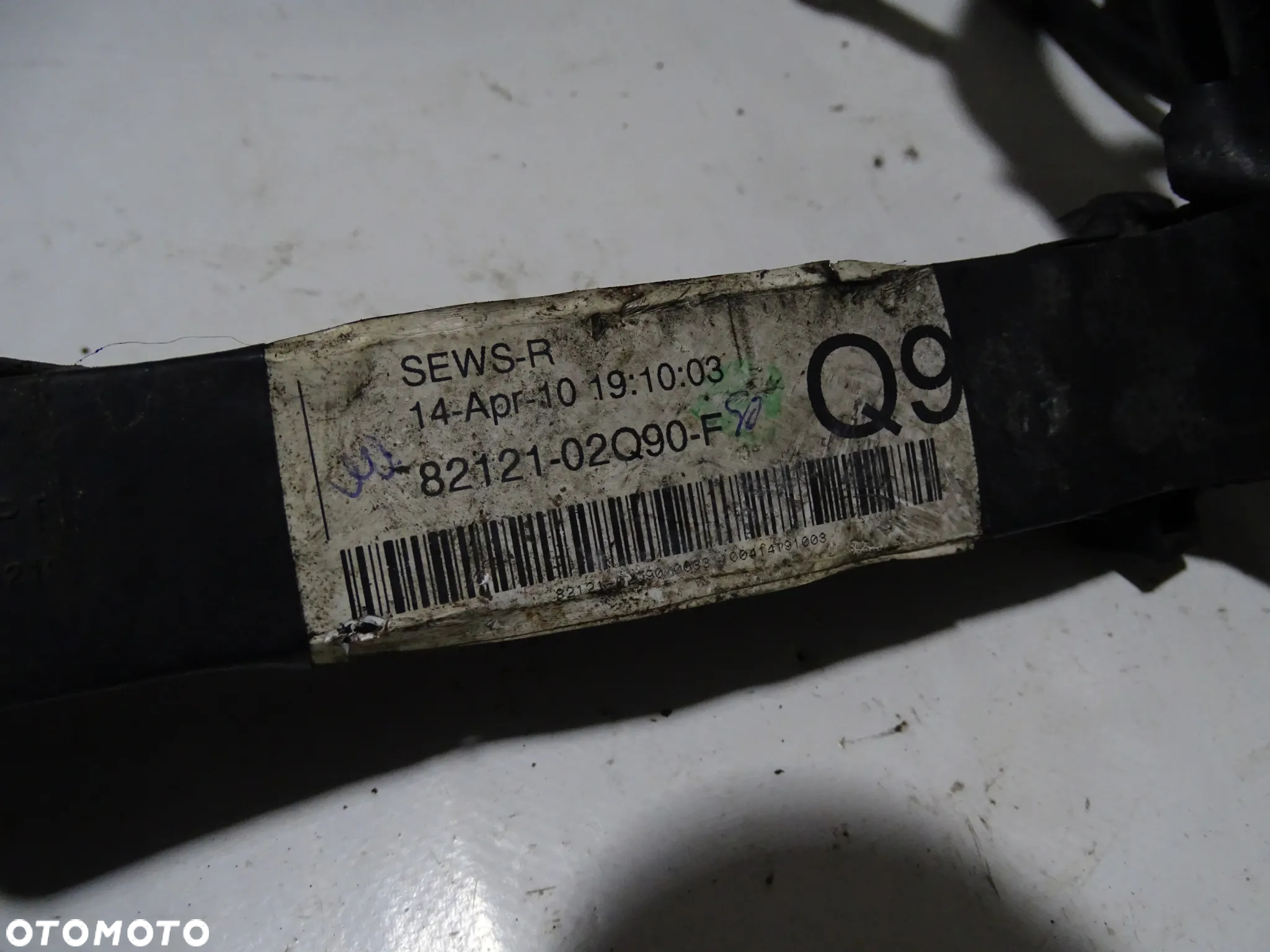 WIĄZKA INSTALACJA SILNIKA 1.4 D4D 82121-02Q90-F TOYOTA AURIS I E15 LIFT F-VAT - 7