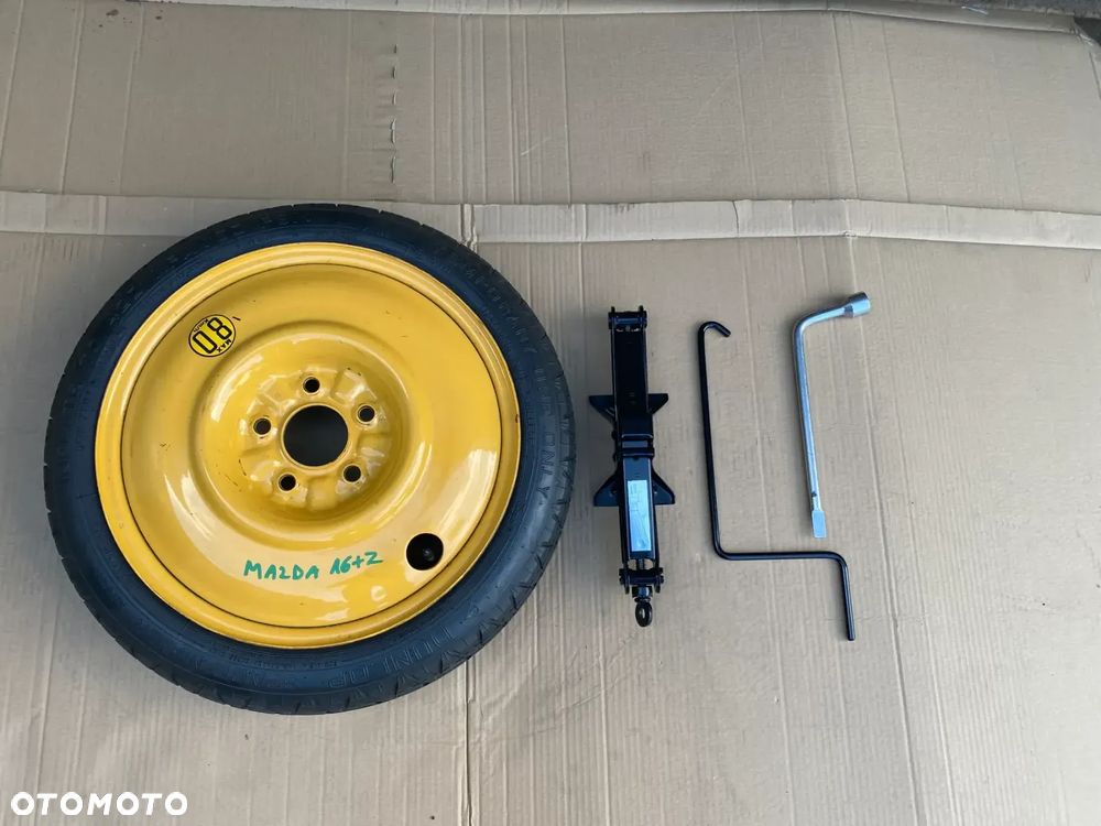Koło dojazdowe dojazdówka   R16 MAZDA 3 II  III IV 2013-OBECNIE + zestaw - 3