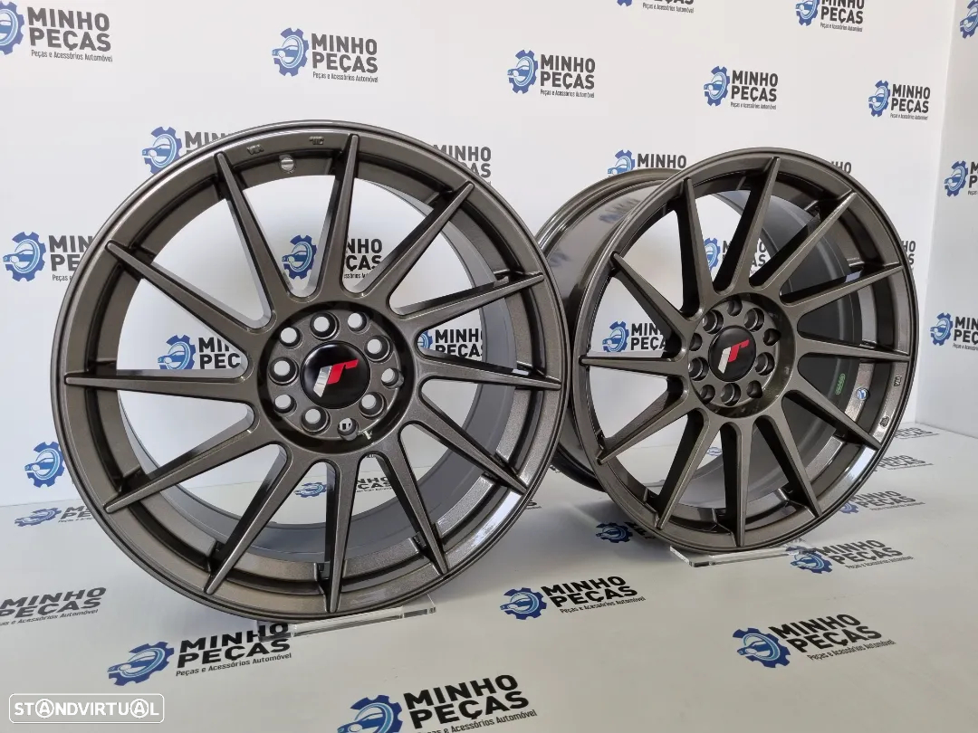 Jantes Japan Racing (JR22) em 17 Hyper Black - 2