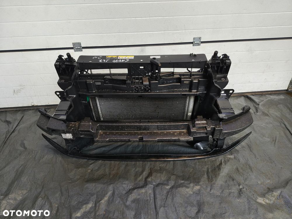 VW CADDY V 2K7 FORD CONNECT MK3 pas przedni chłodnice KOMPLET wentylatory 2.0 TDI 22 ROK  18 tys przbiegu KOMPLET - 1