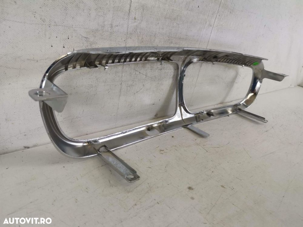 Ornament Cromat Grila Radiator Jaguar XJ8 2003 2004 2005 2006 2007 Ori - 6