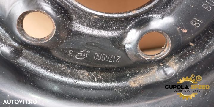 Roata de rezerva BRIDGESTONE 145/70/R17 ET39 2170600 Toyota Avensis 2 - 7