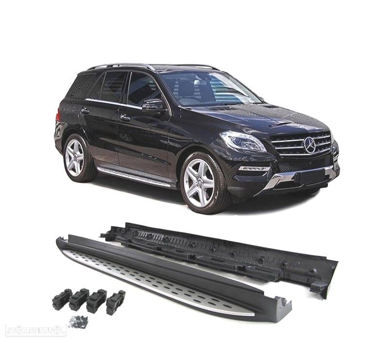 ESTRIBOS LATERAIS MERCEDES ML W166 GLE W166 11-16 - 5