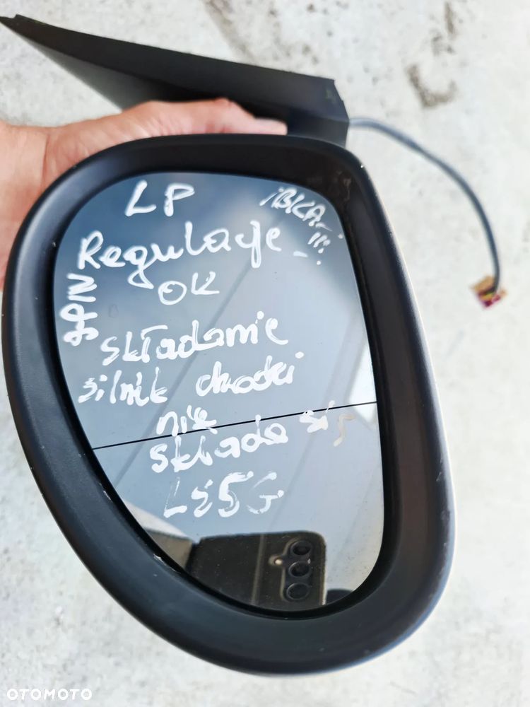 Lusterko Lewe/Prawe Zewnętrzne Składane 9-Pin LS5G Seat Ibiza III 3 6L1857501K 6L1857502K - 12