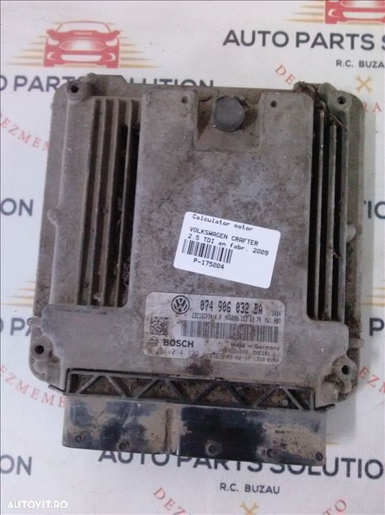 calculator motor volkswagen crafter 2.5 tdi an fabr. 2009 - 1