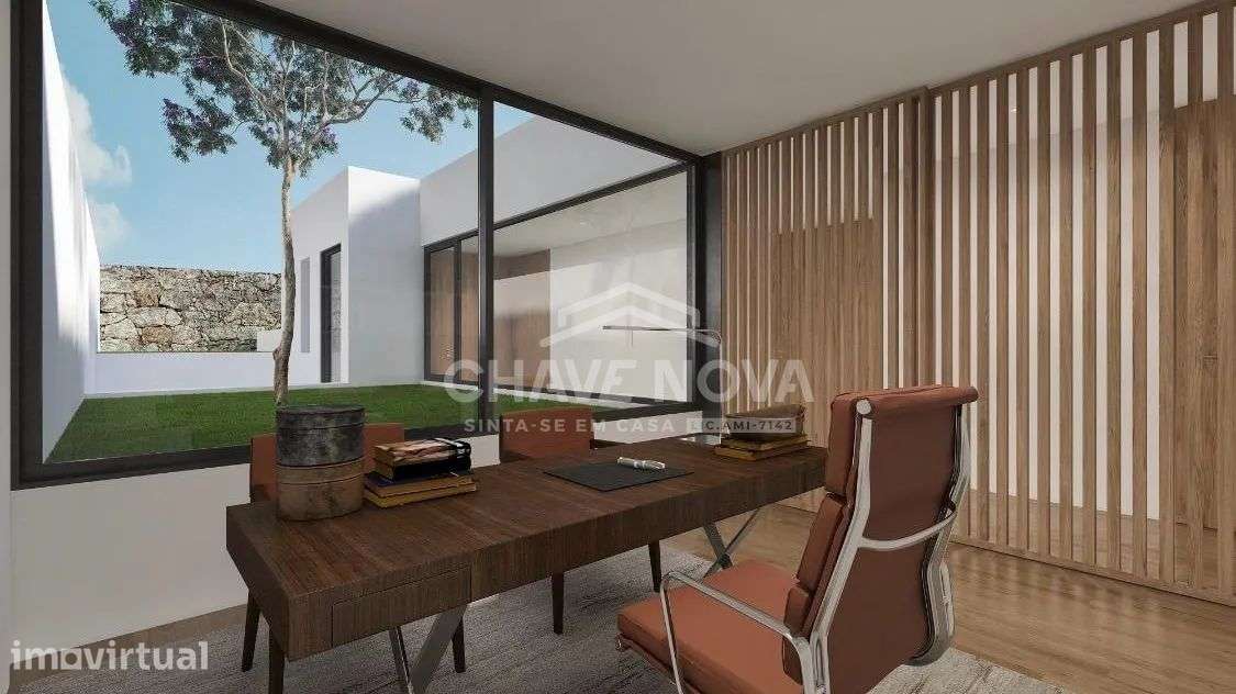 Terreno com Projeto Aprovado para Moradia Isolada na Madalena - Grande imagem: 2/35