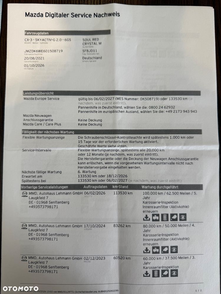 Mazda CX-3 SKYACTIV-G 121 FWD Signature - 22