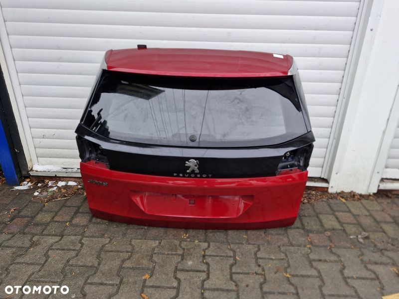 peugeot 3008 2 ii klapa pokrywa bagażnika tył tylna klqv - 9