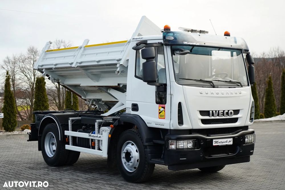 Iveco EUROCARGO 160 E22 / BASCĂLĂTOR 3 DIRECȚII / HIDRODOXIE LATERALĂ / BORDMATIC / EURO 5 EEV - 11