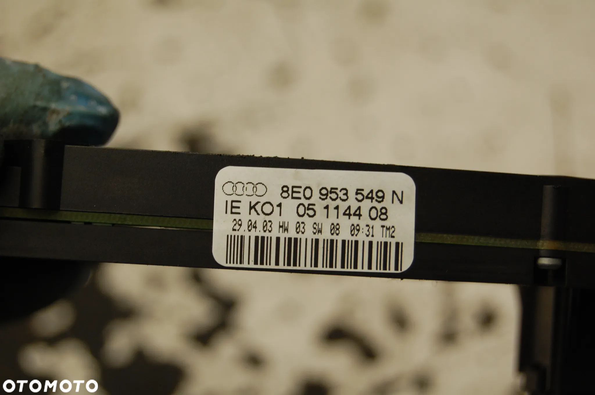 MODUŁ POD KIEROWNICĘ 8E0953549N AUDI A4 B6 B7 A6 C6 - 3