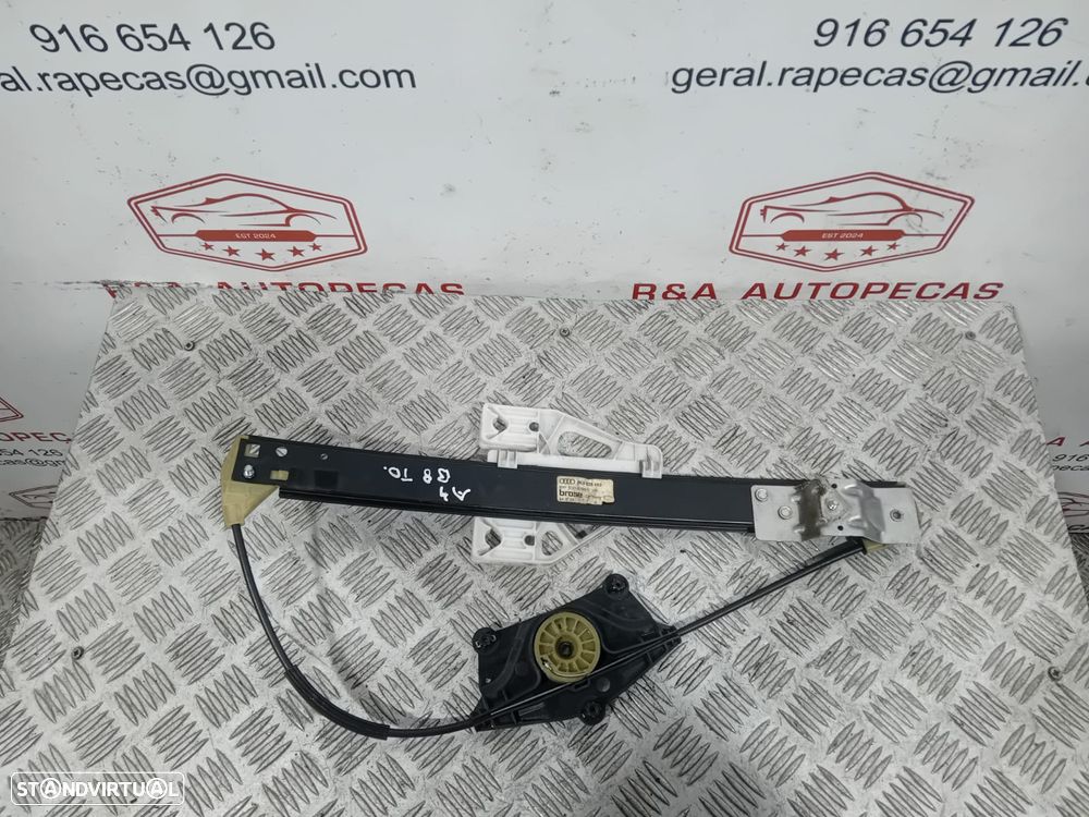 Elevador de Vidro Porta Trás Direito Audi A4 B8 8K0839462 Original - 1