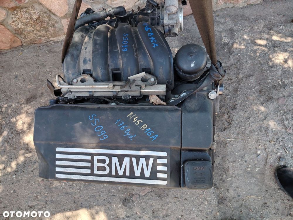 BMW  1 E87 N45B16A SILNIK   BENZYNA  176 Tyś. PRZEBIEG - 1
