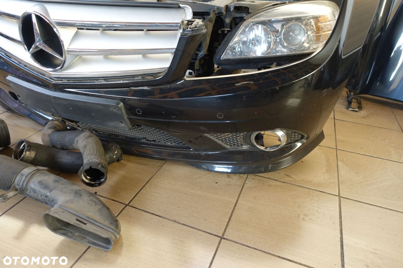 Mercedes w204 przód maska zderzak 2.2 197 pas przedni wzmocnienie amg - 7