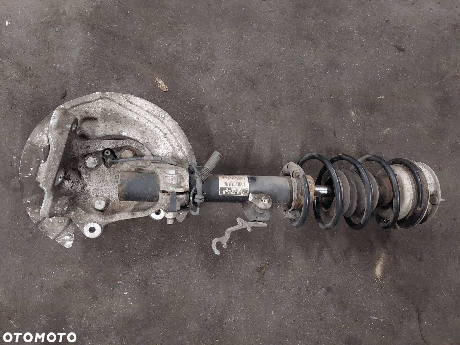 AMORTYZATOR SPRĘŻYNA ZWROTNICA PRAWY PRZÓD BMW E90 320d 2.0 D 6796156 - 5