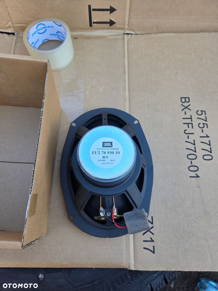 Głośnik półki tylnej tył Peugeot 406 Coupe D95 JBL 6562E7 ZU27893010 - 4