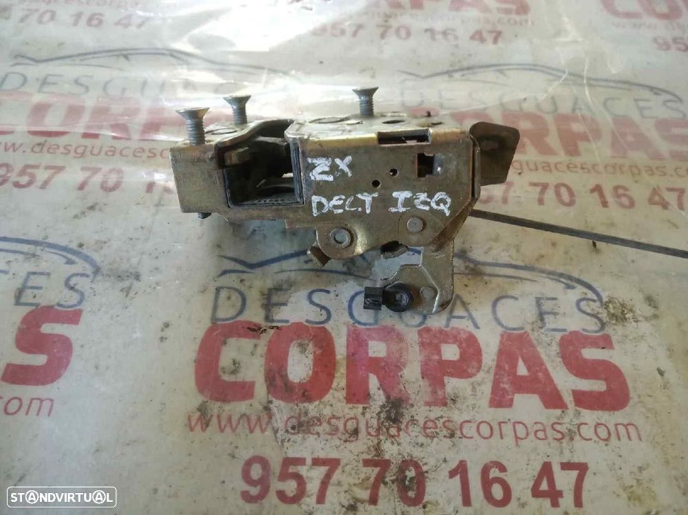 FECHADURA PORTA FRONTAL ESQUERDA CITROEN ZX BREAK 1995 - - 3