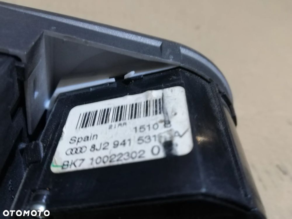 Audi TT 8J Panel Włącznik Przełącznik Świateł 8J2941531 - 3