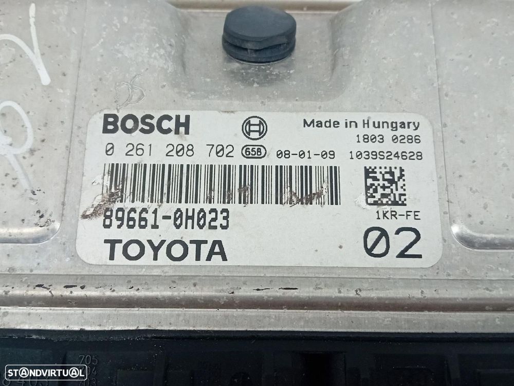 Centralina motor / ECU TOYOTA Aygo (_B1_) - 4
