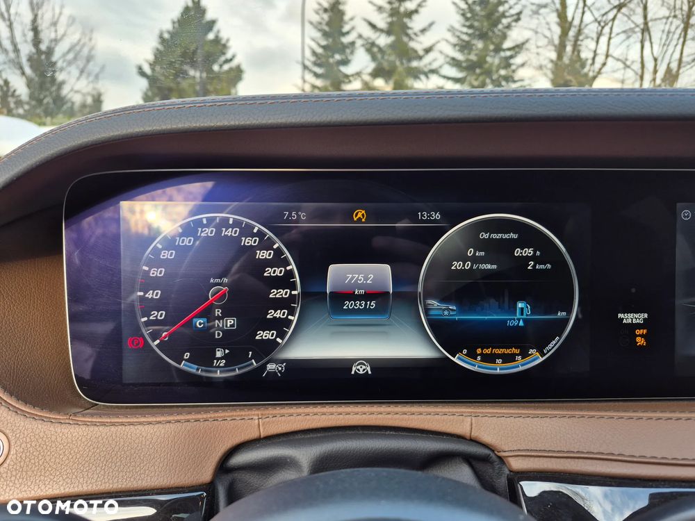 Mercedes-Benz Klasa S 350 d 4-Matic L 9G-TRONIC - 14