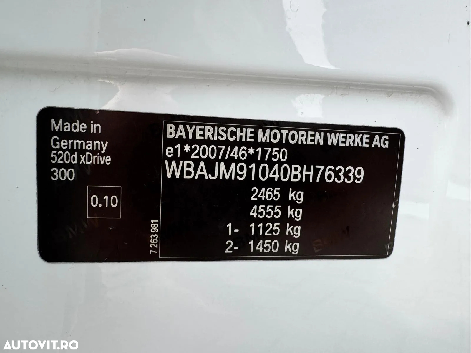 BMW Seria 5 520d xDrive AT - 5