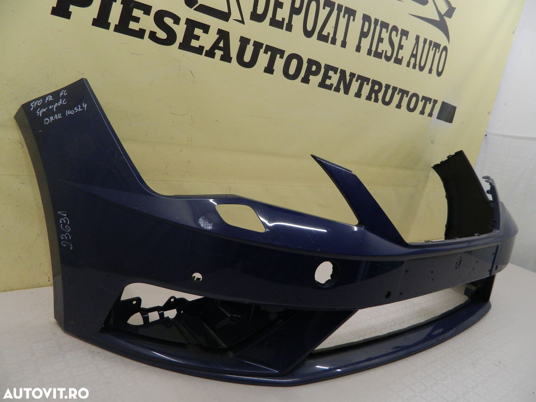 Bara fata seat leon facelift, 2016, 2017, 2018, 2019, 2020, cod origine 5F807221R - 3