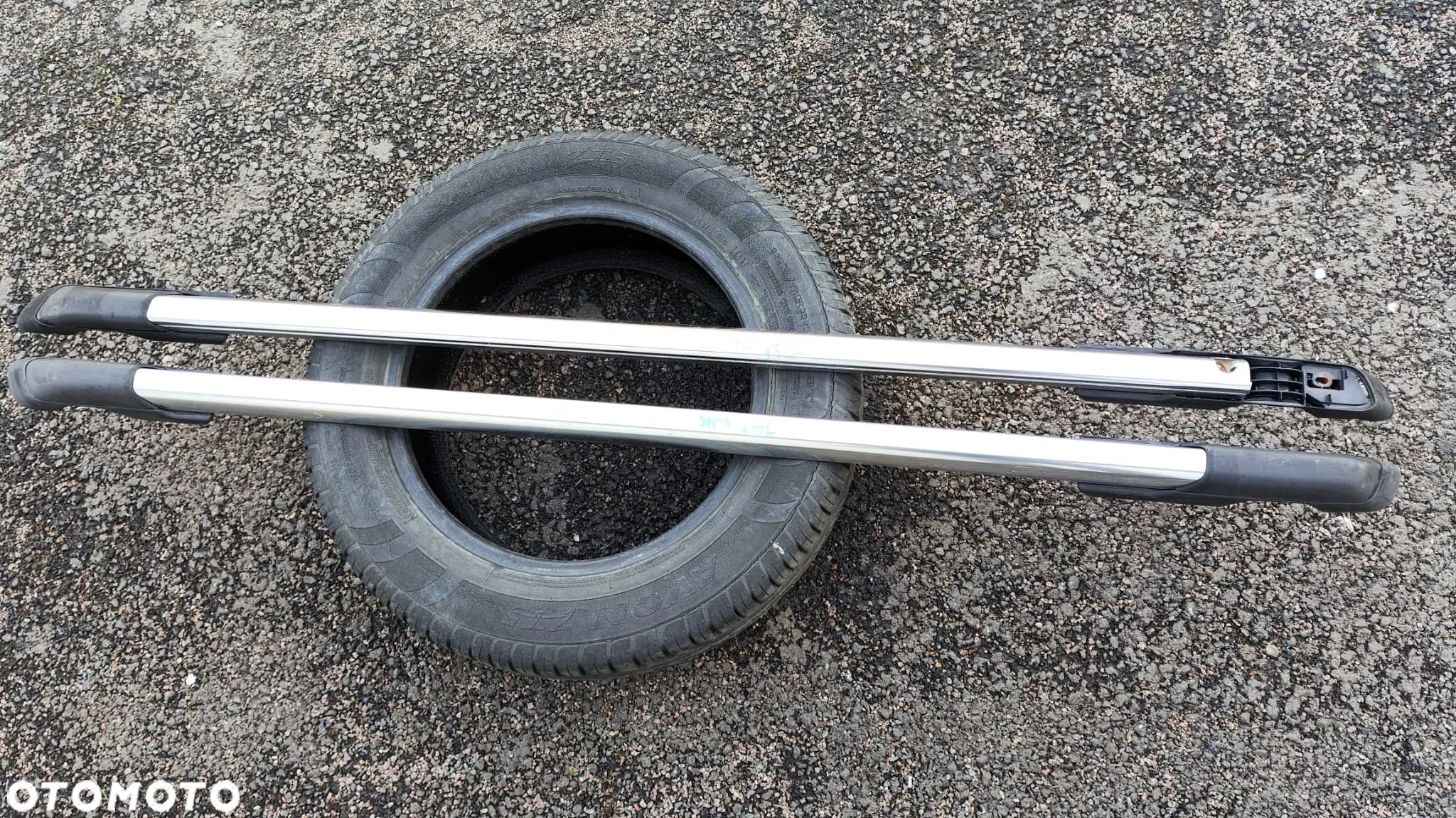 RELINGI DACHOWE KOMPLET JEEP GRAND CHEROKEE III 3 WK WH - 1