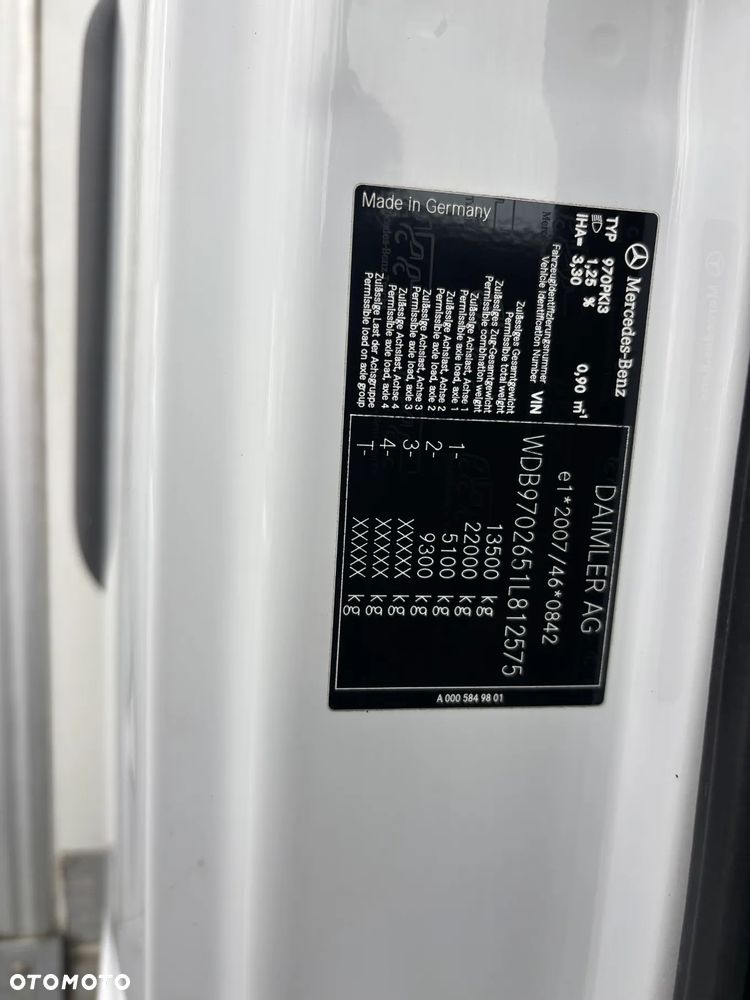 Mercedes-Benz ATEGO 1318,1218,1221,1523,1518,1223 CHLODNIA HAKOWKA - 9