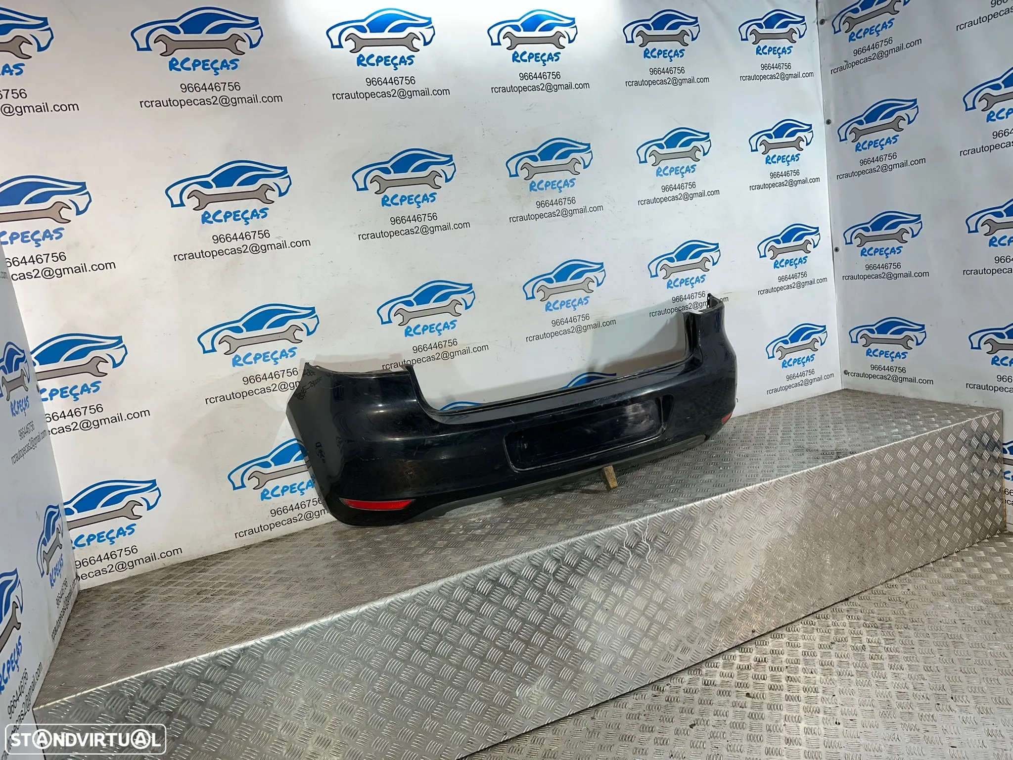 .Parachoques Tras Traseiro Original VW Volkswagen Golf 6 5 Portas 5k6 807 421 2006 - 2013 - 4