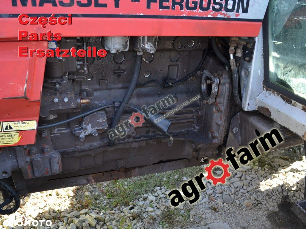 Massey Ferguson 3090 części, skrzynia biegów, oś - 4