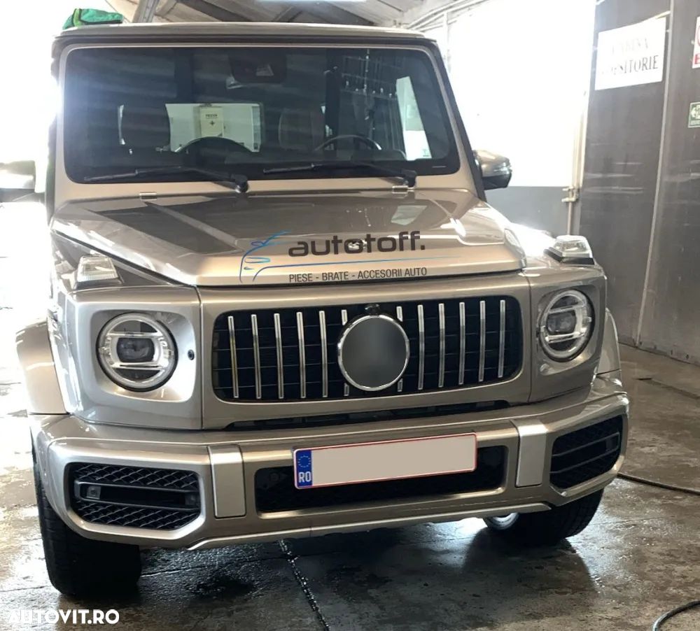 Bara fata compatibila cu Mercedes G-Class W464 (2018 up) + Extensii aripi - 7