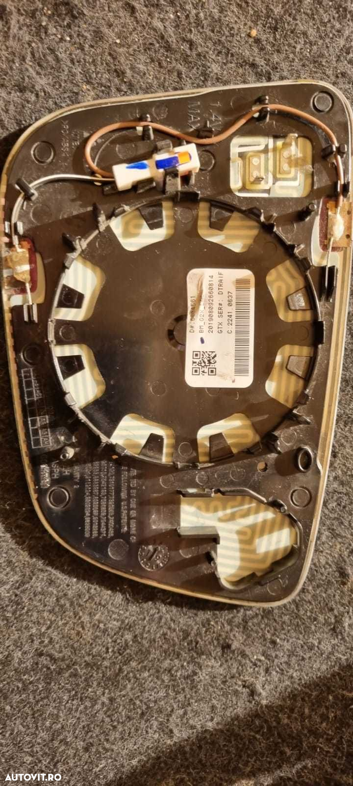 Sticla oglinda electrocrom stanga BMW seria 3 G20 G21 cod 6004561 - 2