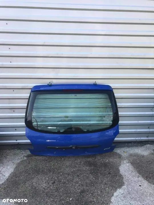 KLAPA PEUGEOT 206 HATCHBACK HB SREBRNA CZARNA (dostępne 3 klapy bagażnika) - 9