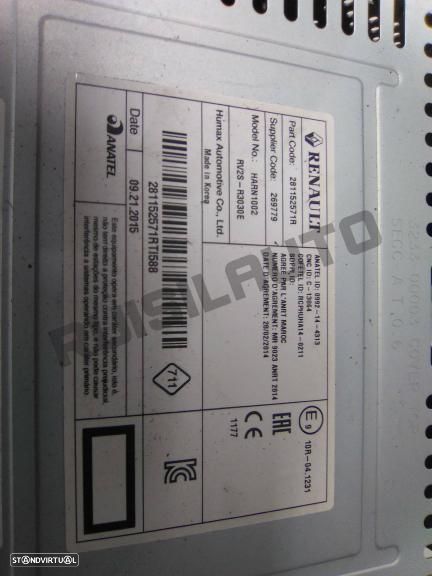 Rádio 2811_52571r Renault Clio Iv [2012_2019] 1.5 Dci 75 - 4