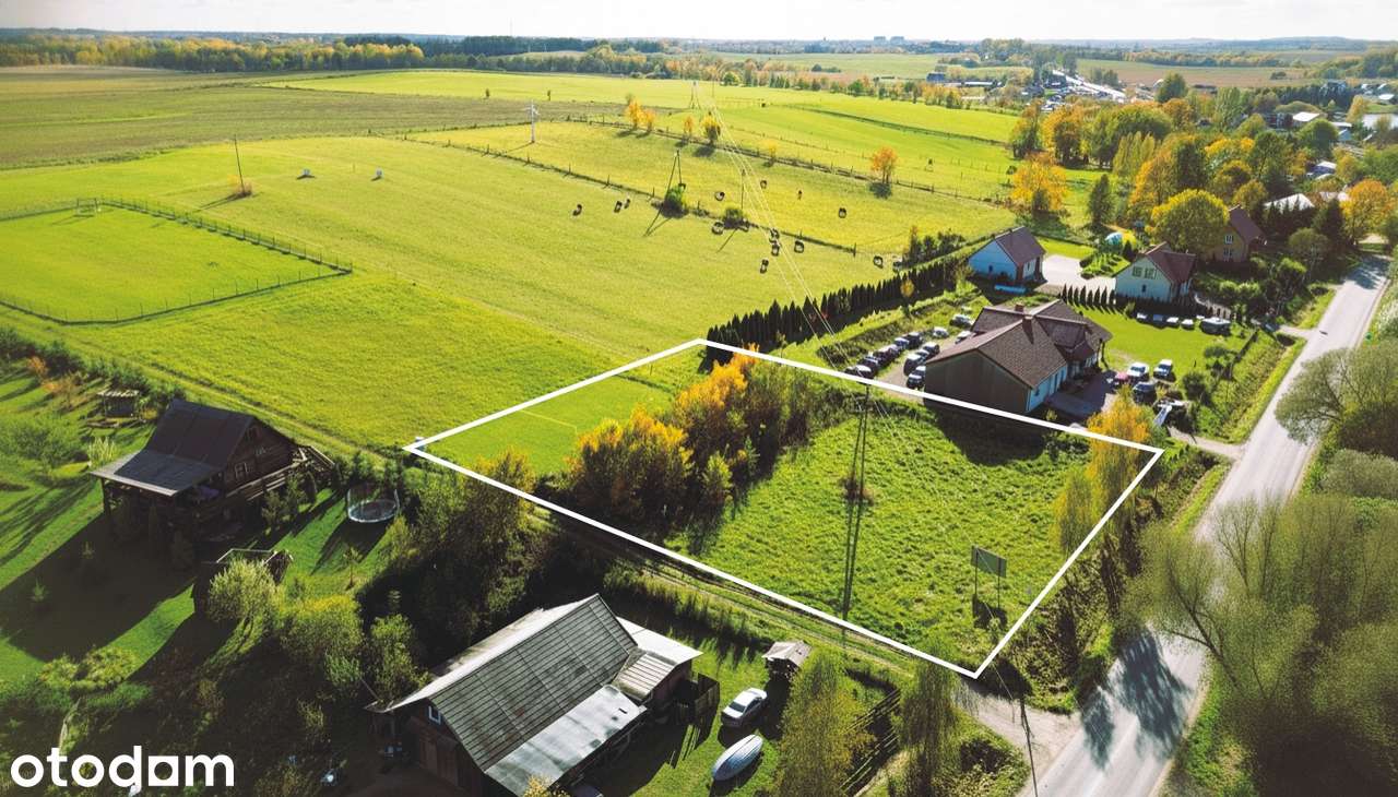 Działka budowlana 1865 m² z prądem, blisko jeziora - Pełny obrazek: 3/6