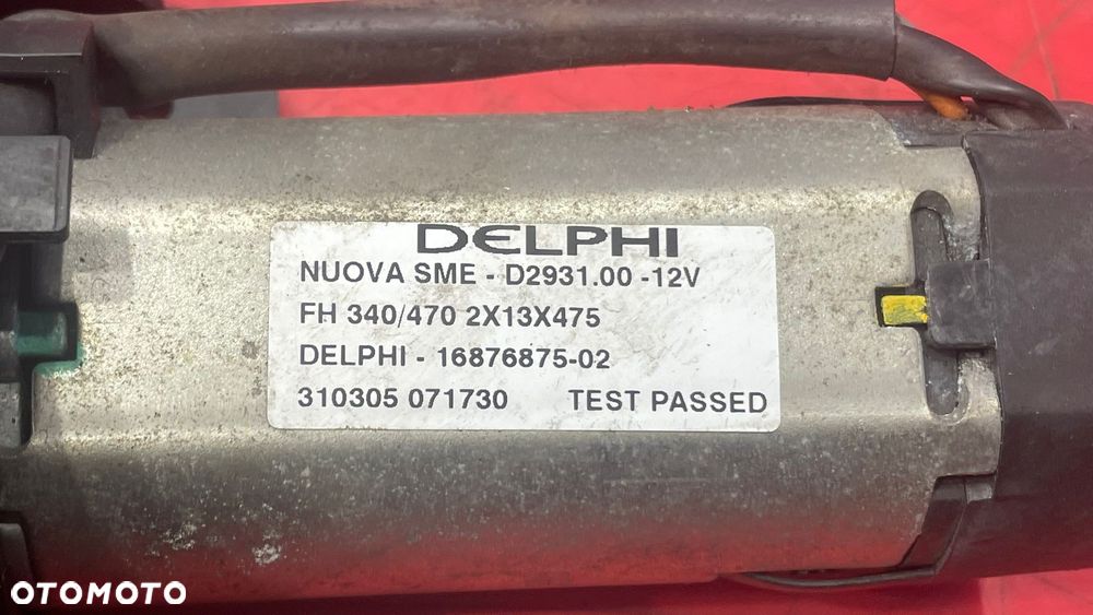 PEUGEOT 1007 MECHANIZM OTWIERANIA DRZWI PRAWY PRZÓD 9680250280 - 2