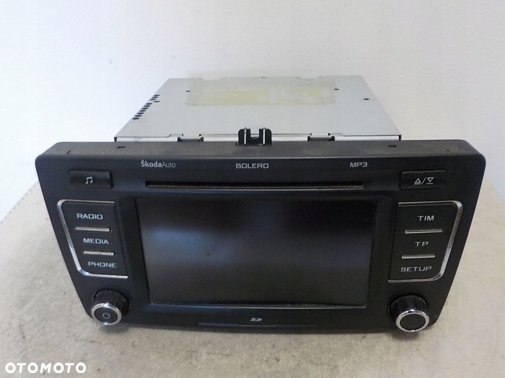 SKODA OCTAVIA II SUPERB II RADIO BOLERO 1Z0035156F - 1