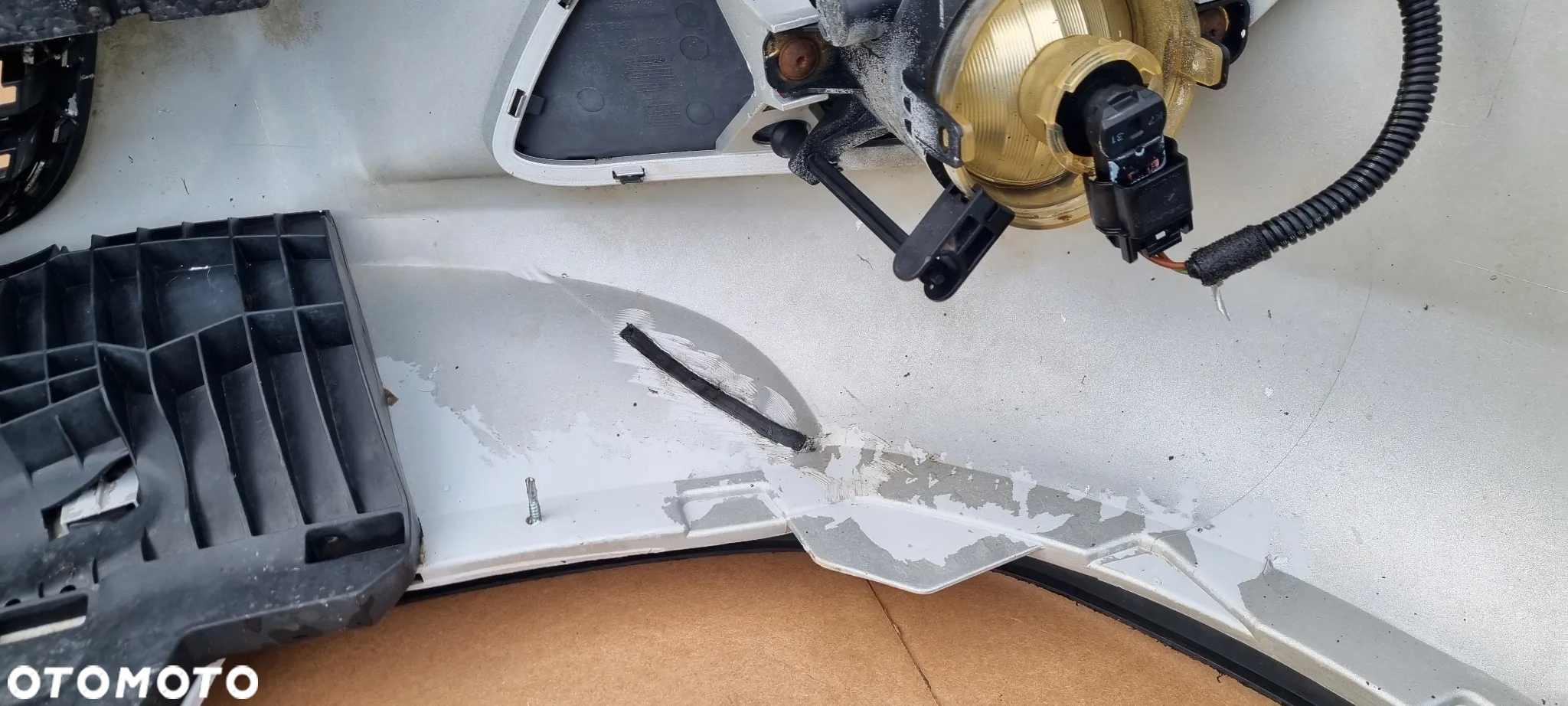 Opel Zafira B Lift 2008- zderzak przód oryginał MH154 - 10